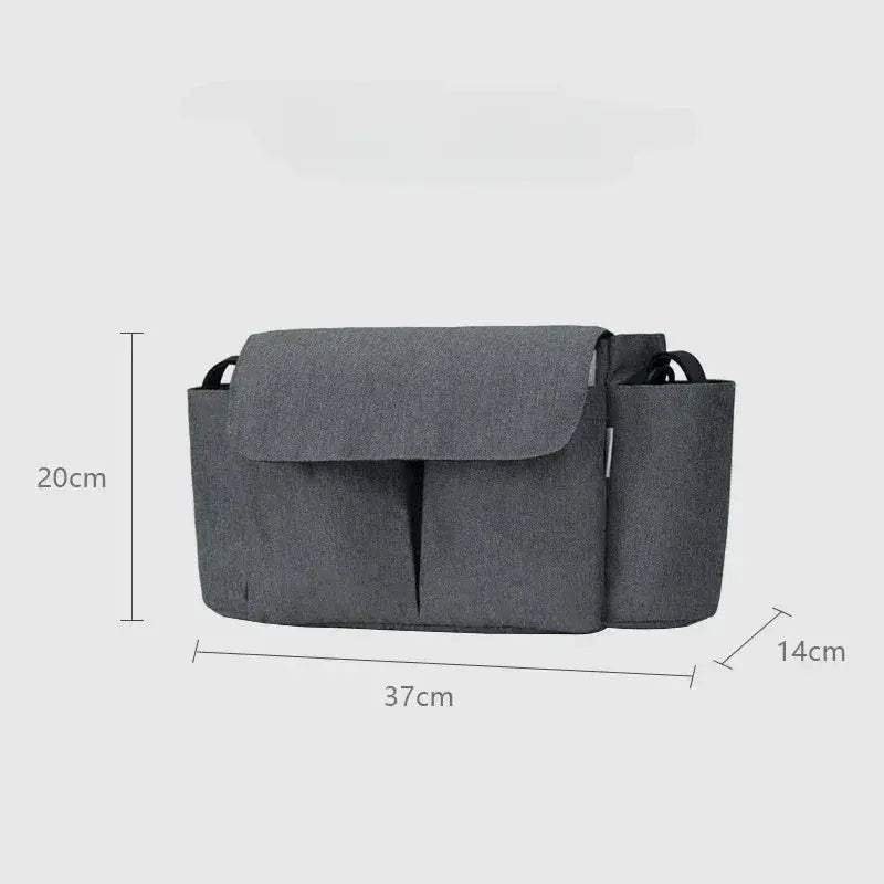 Premium Stroller Organizer Bags Large Capacity Bottle Holder For Moms On The Go - Image 9