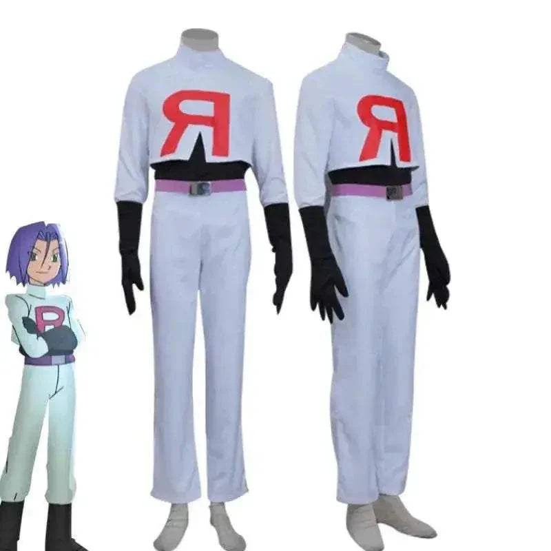 Premium Team Rocket Cosplay Costume Full Set Unisex - Image 3