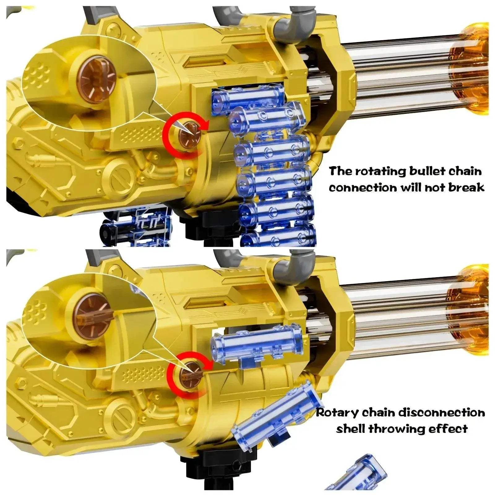 Premium Toy Blaster With Light Up High Speed For Ages 6 - Image 5