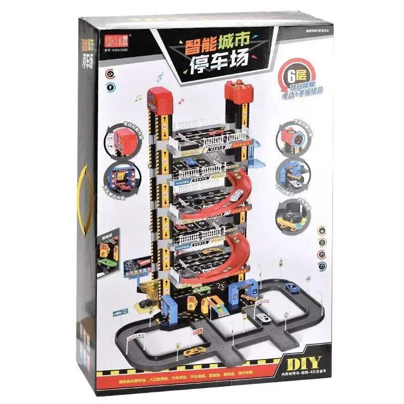 Premium Toy Track Set Smart City Parking Lot For Kids - Image 4
