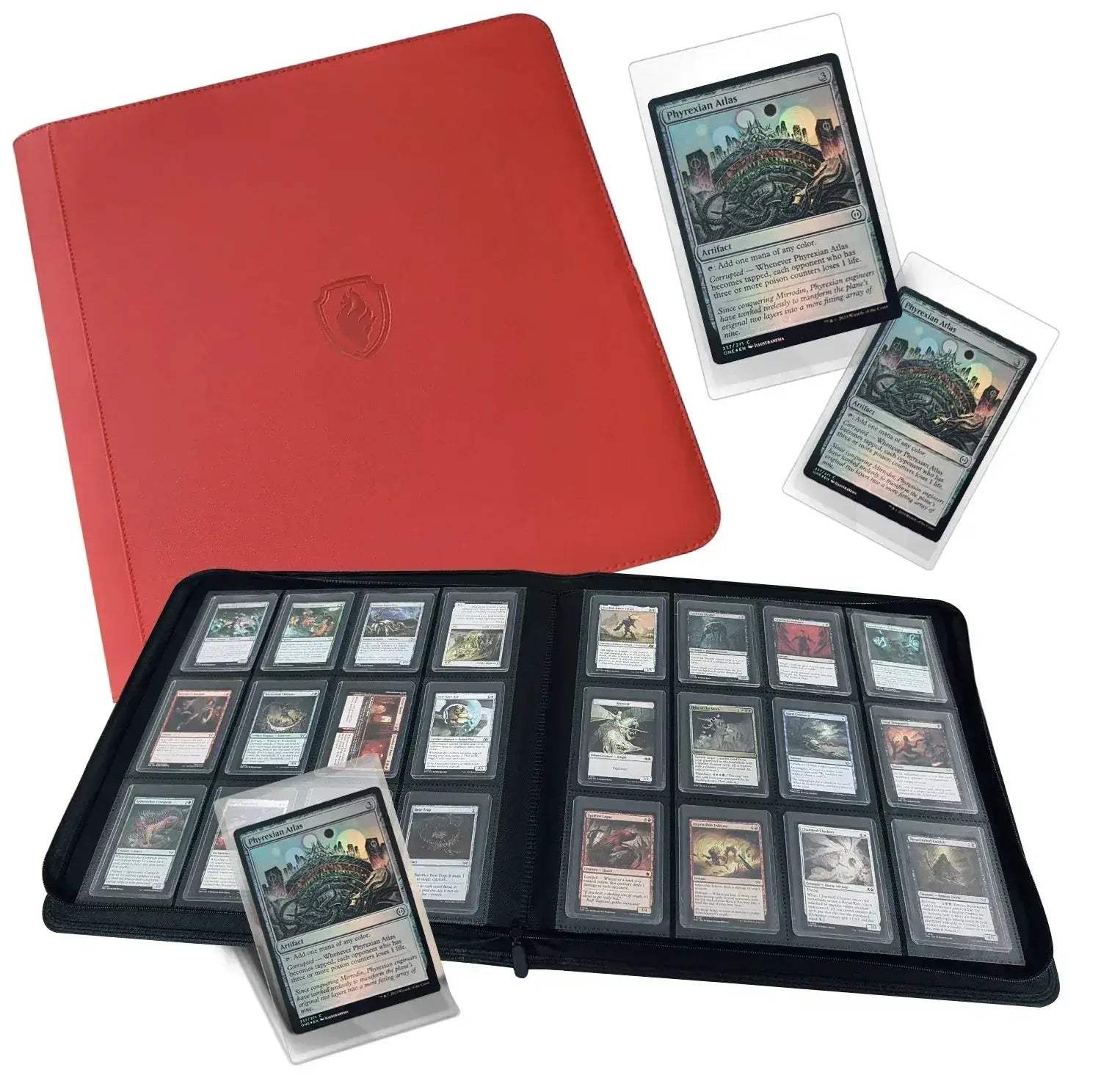 Premium Trading Card Binder With 12 Pocket Double Sided Pages - Image 8