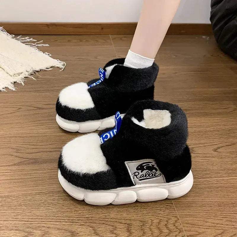 Premium Winter Boots Plush Lining Platform Heel High Top Snow Boots For Women And Men - Image 10