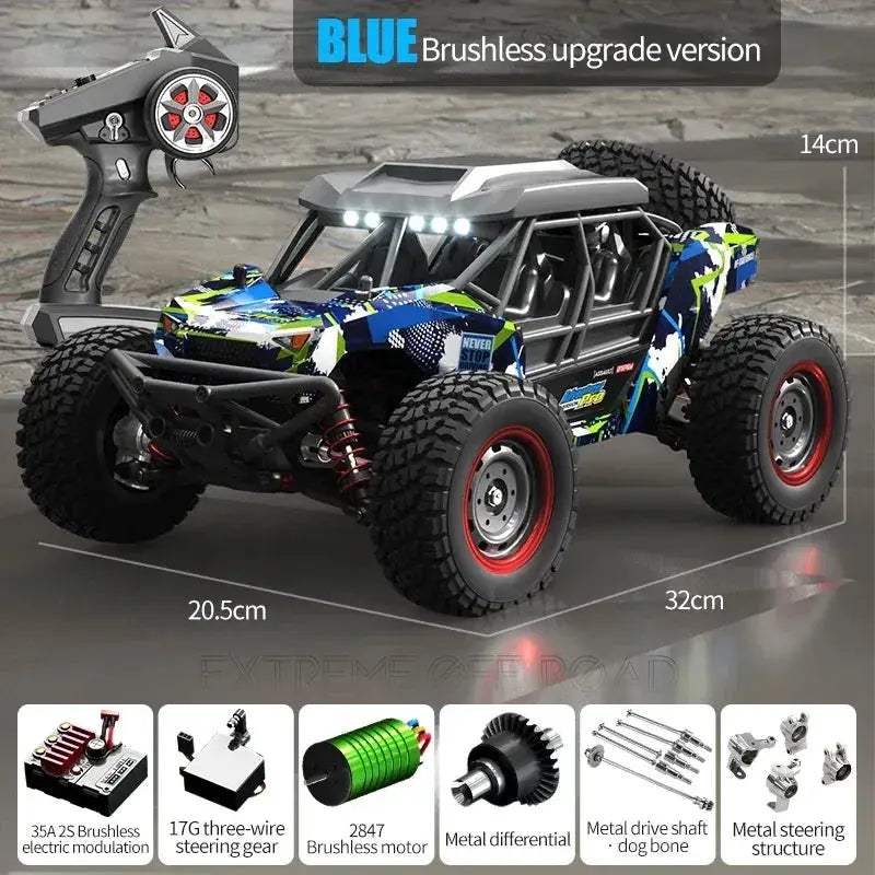 Pro 4WD Off Road RC Car 70Kmh Brushless Motor Durable - Image 7