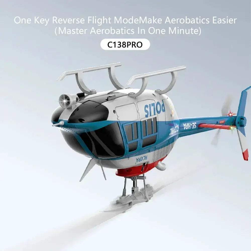 Pro 6CH Brushless RC Helicopter With Gyro Stunt Performance - Image 5