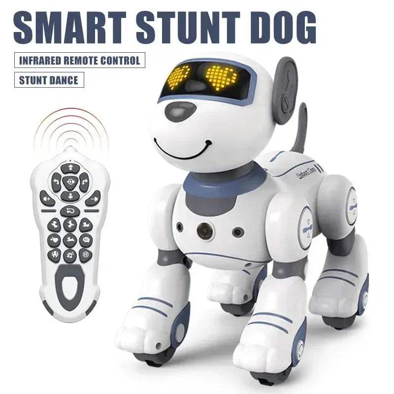 Programmable RC Robot Dog Dancing Toy With Lights Music - Image 2