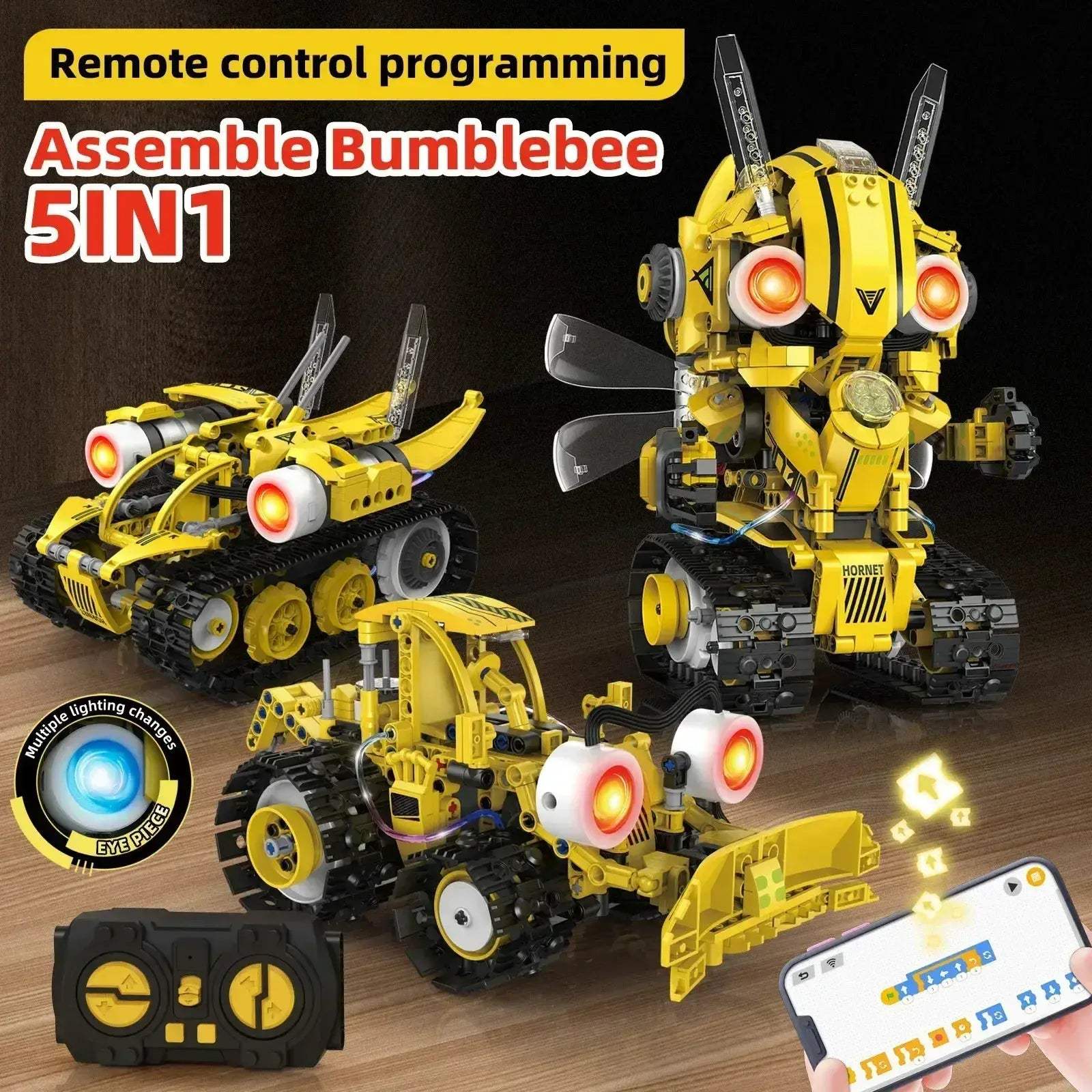 Programmable Robot Building Kit With Remote App Control - Image 2