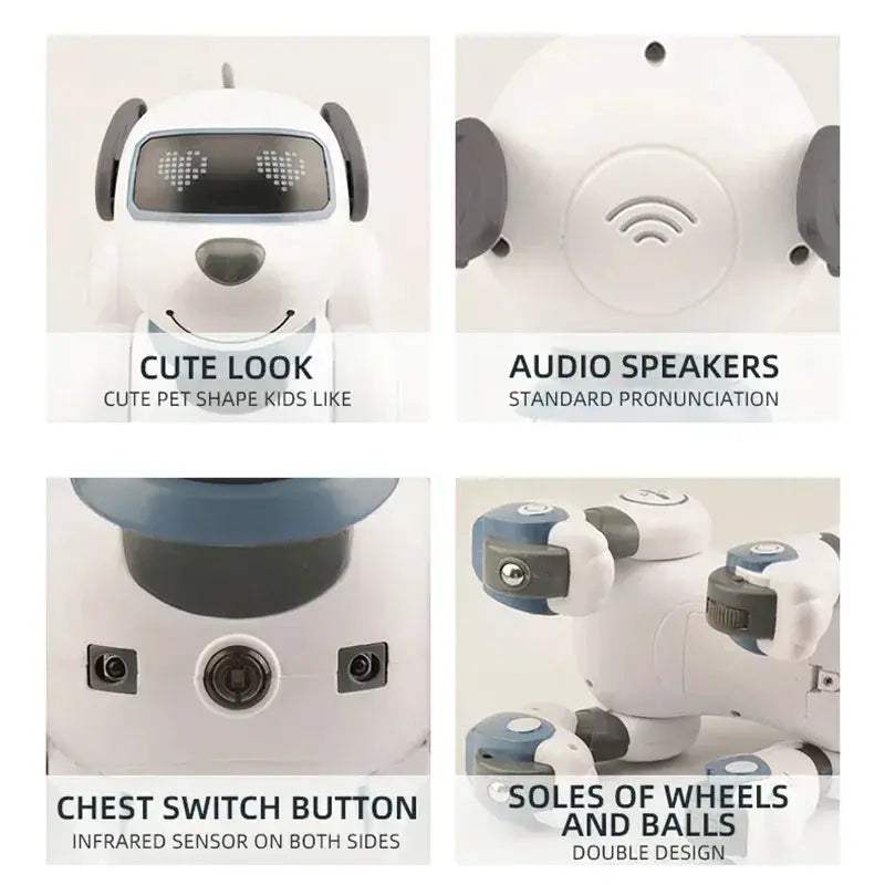 Programmable Robot Dog Toy With Voice Commands And Touch Sensor - Image 4