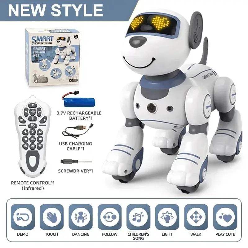 Programmable Robot Dog Toy With Voice Commands And Touch Sensor - Image 8