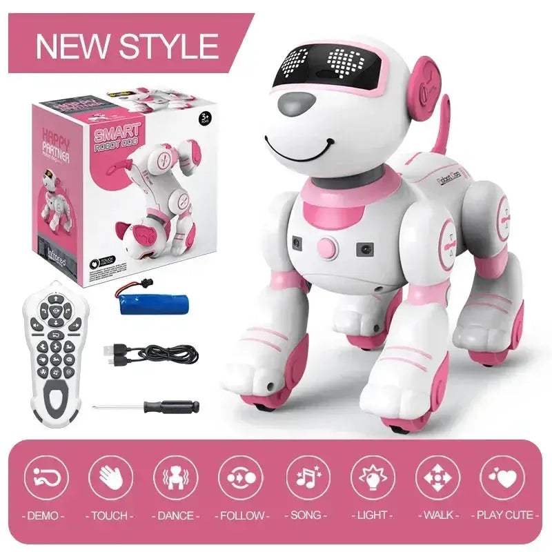 Programmable Robot Dog Toy With Voice Commands And Touch Sensor - Image 9