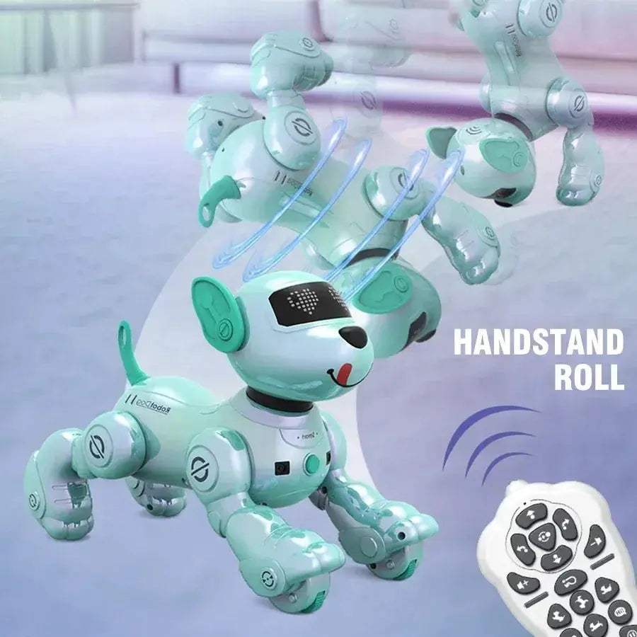 Programmable Voice Control Robot Dog Toy With Touch Sensor Music - Image 2