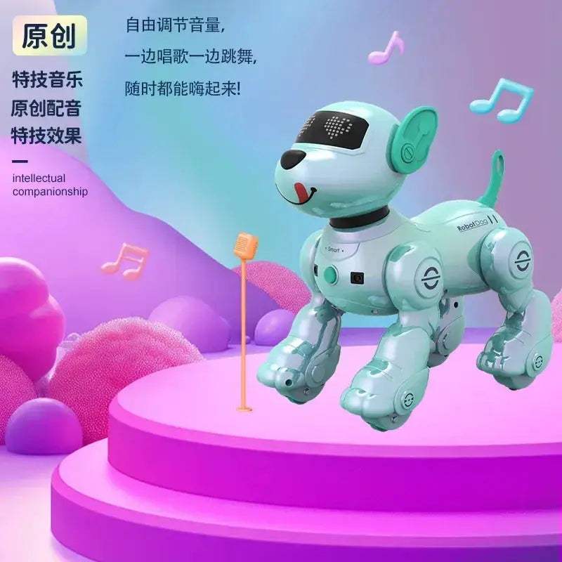Programmable Voice Control Robot Dog Toy With Touch Sensor Music - Image 3