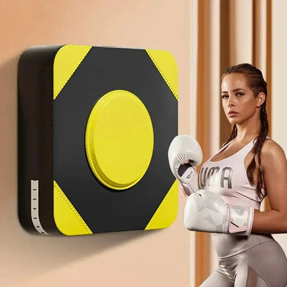 PU Leather Boxing Bag Mat For Reaction Training And Agility