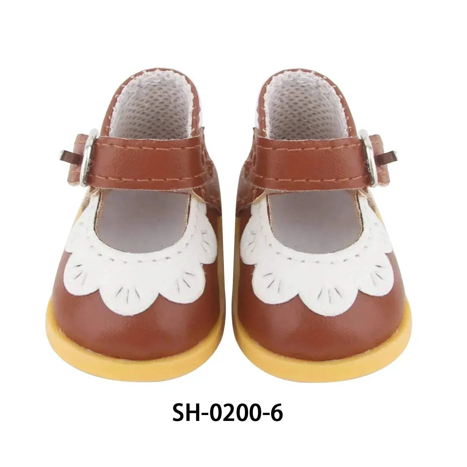 PU Leather Heart Bow Doll Shoes For 14 Inches Dolls - Image 19