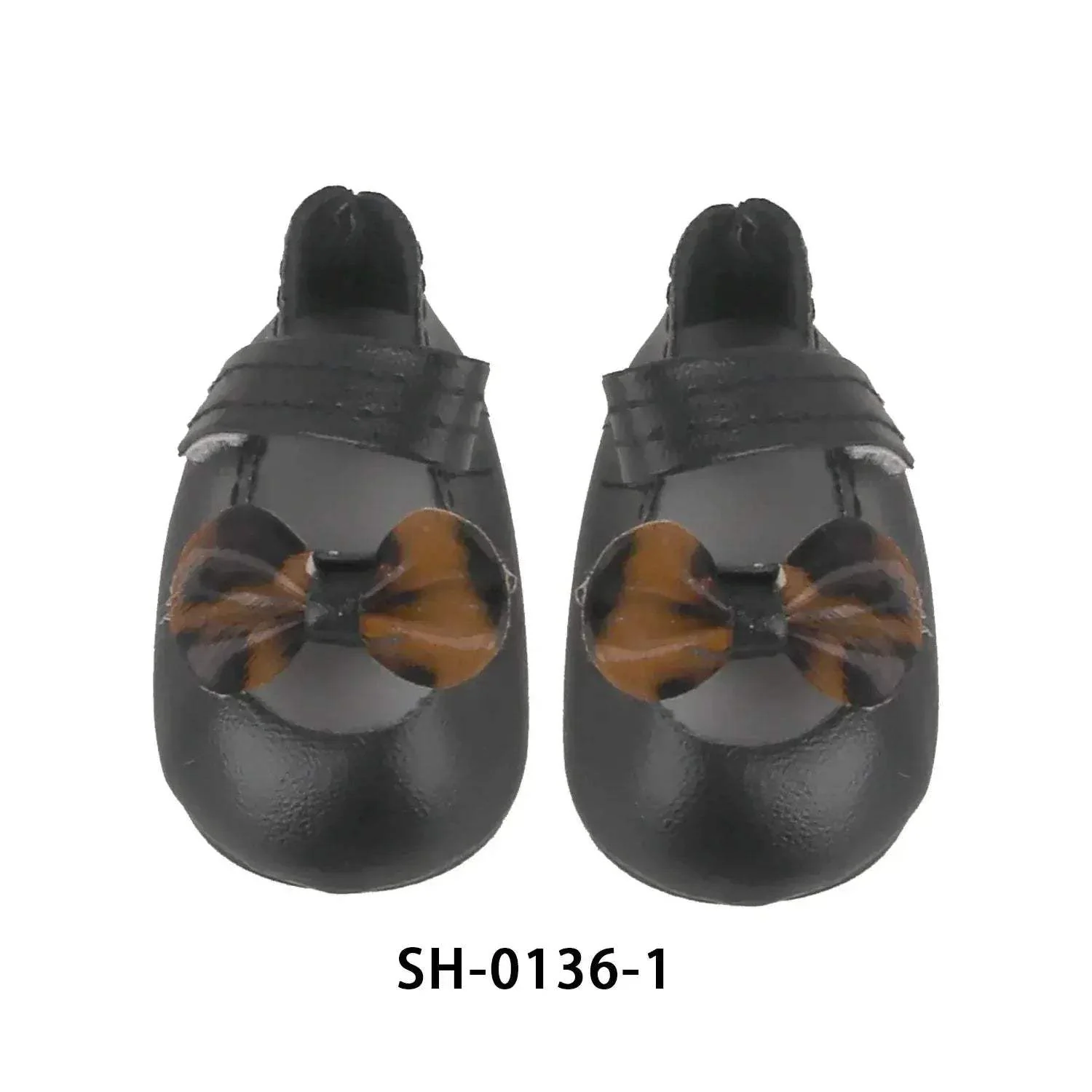PU Leather Heart Bow Doll Shoes For 14 Inches Dolls - Image 23
