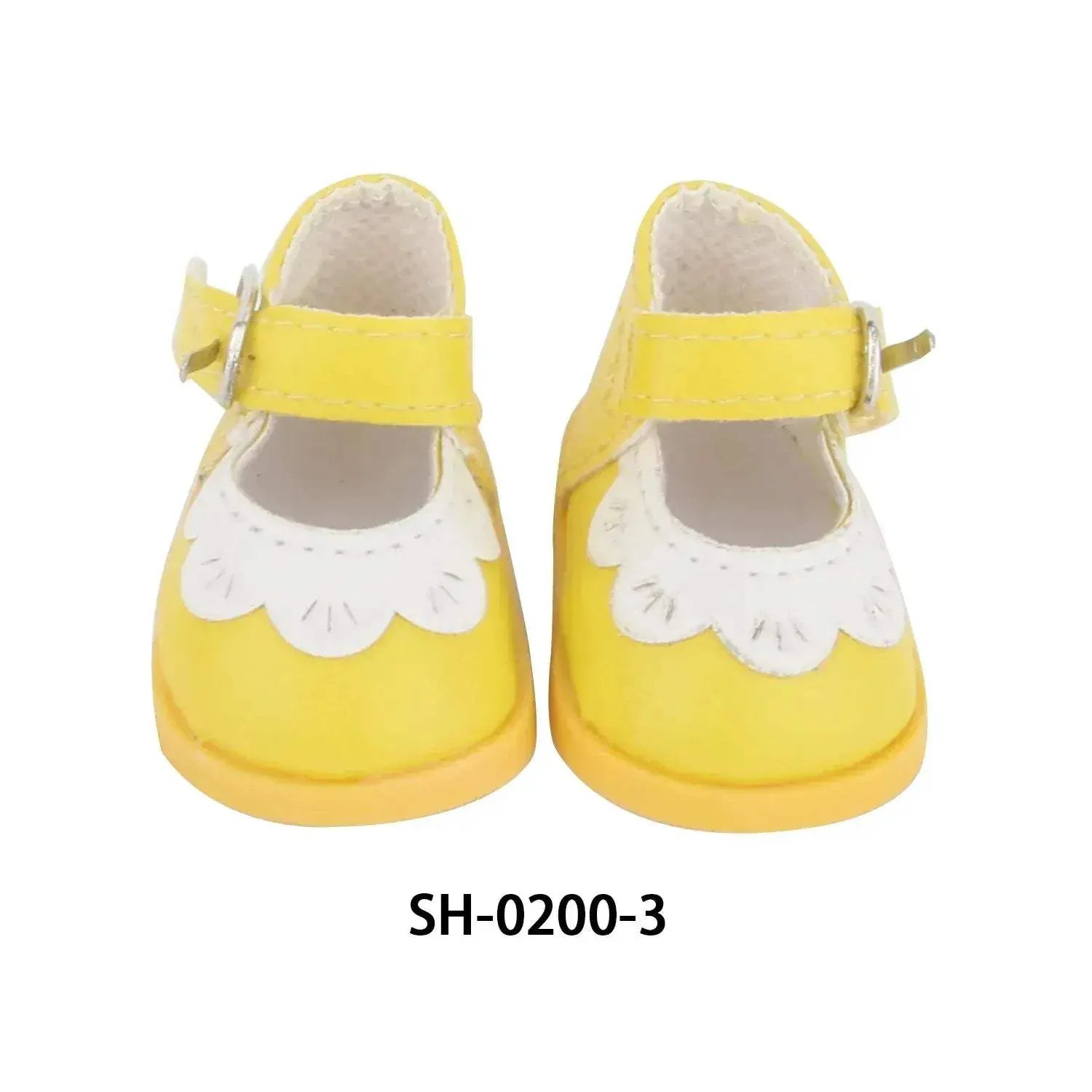 PU Leather Heart Bow Doll Shoes For 14 Inches Dolls - Image 25