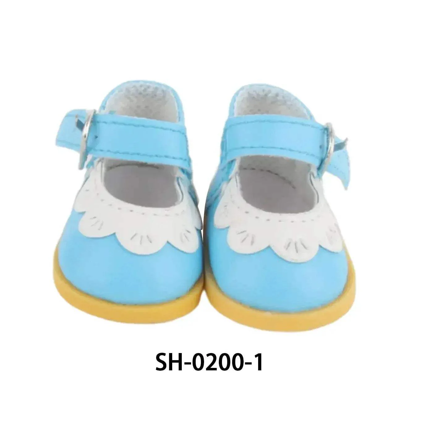 PU Leather Heart Bow Doll Shoes For 14 Inches Dolls - Image 26