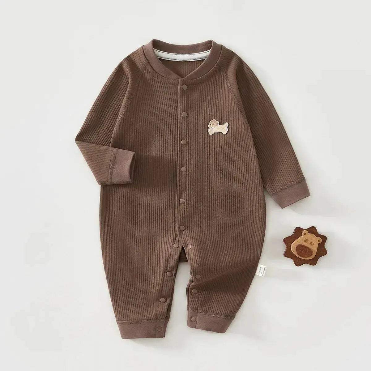 Pure Cotton Baby Jumpsuit Unisex Romper 0 To 18 Months - Image 10