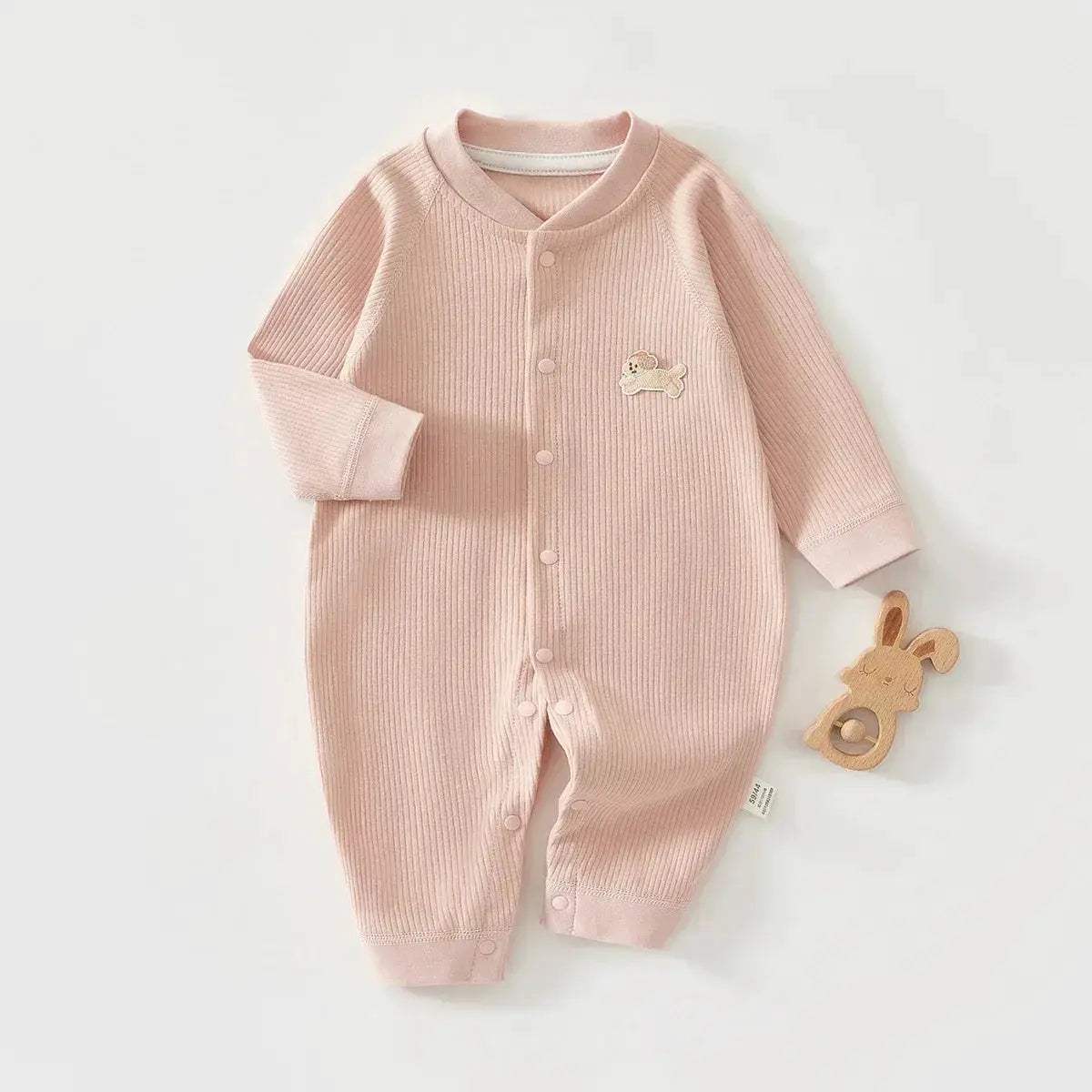 Pure Cotton Baby Jumpsuit Unisex Romper 0 To 18 Months - Image 8