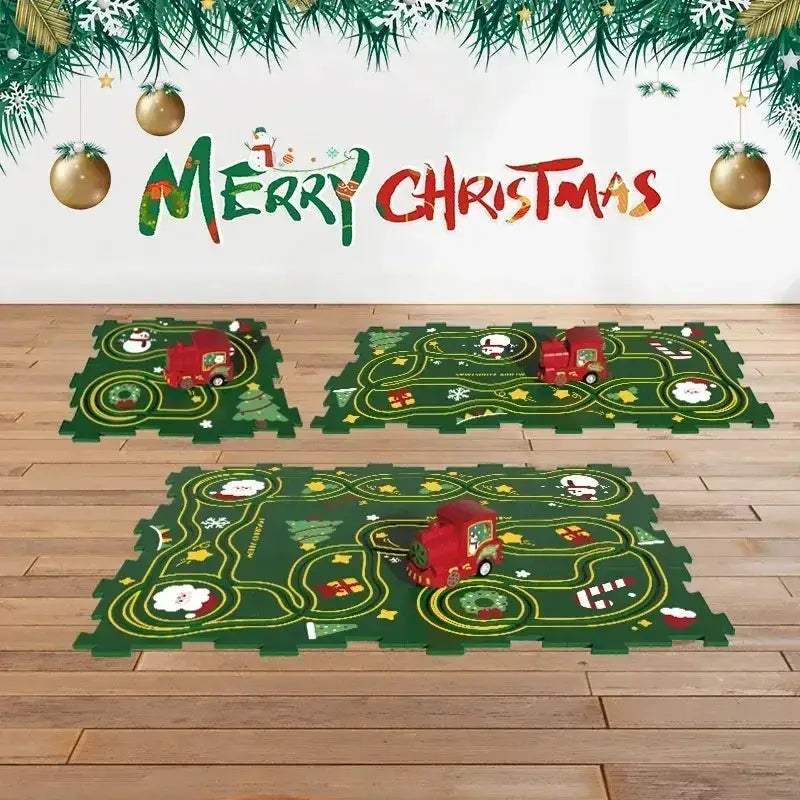 Puzzle Train Educational Toy For Creative Stem Brain Boost - Image 2