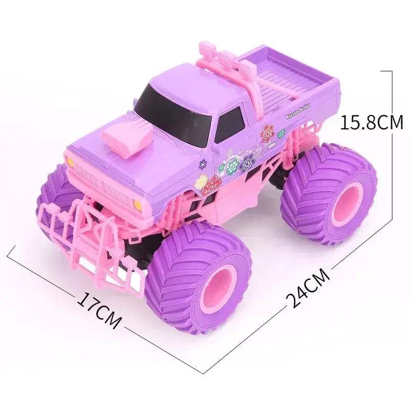 Q157 Pink 2.4GHz Remote Control Off-Road Climbing Car, Plastic Body, Includes Battery - Image 6