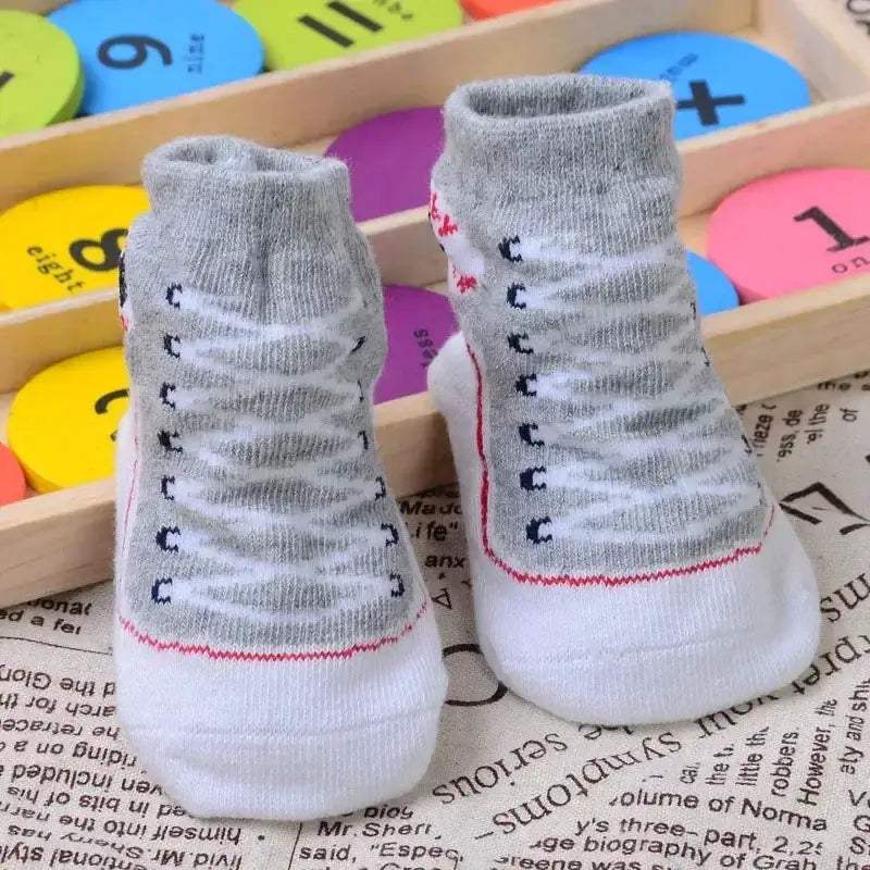 Ranavoar Baby Socks Cotton Non Slip Rubber Soles For Newborns 0 To 12 Months - Image 10