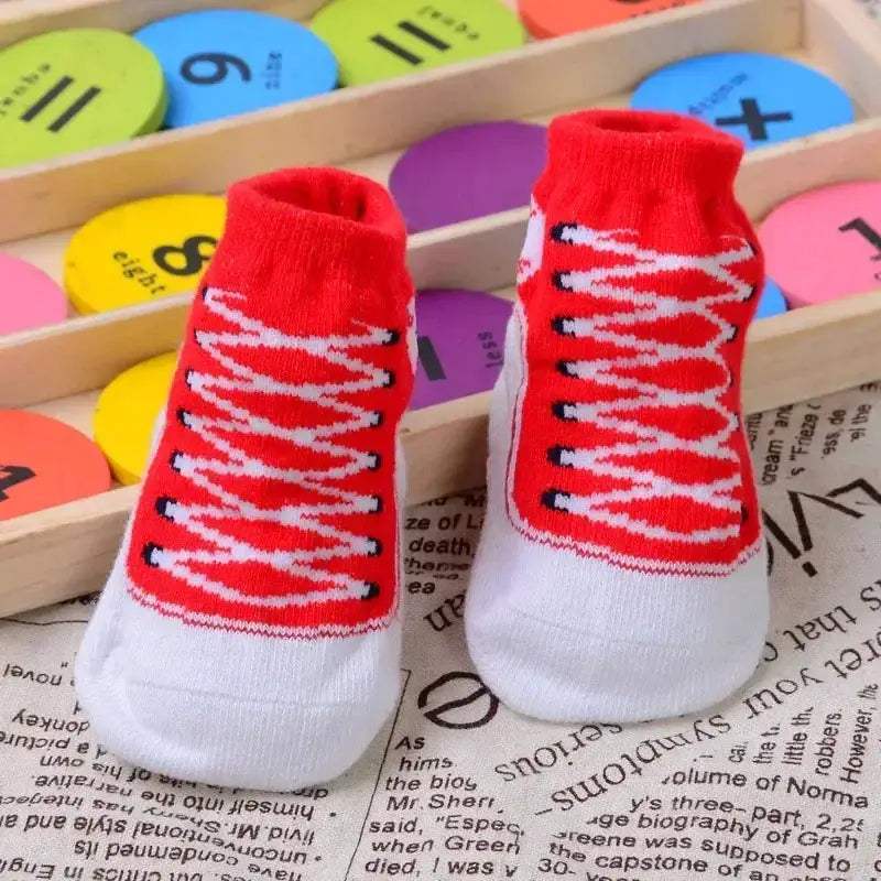 Ranavoar Baby Socks Cotton Non Slip Rubber Soles For Newborns 0 To 12 Months - Image 12