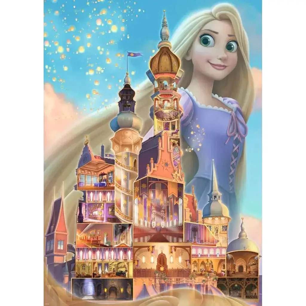 Rapunzel "Disney Castle Collection" 1000 Piece Jigsaw Puzzle Ravensburger - Image 2