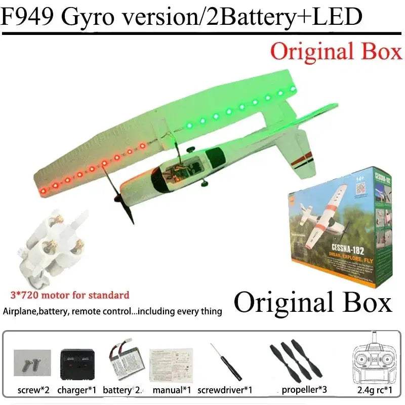 RC Airplane F949S Gyro Stabilized Fixed Wing RTF Upgrade - Image 13