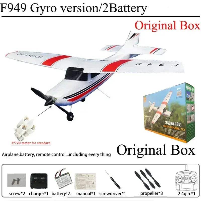 RC Airplane F949S Gyro Stabilized Fixed Wing RTF Upgrade - Image 7