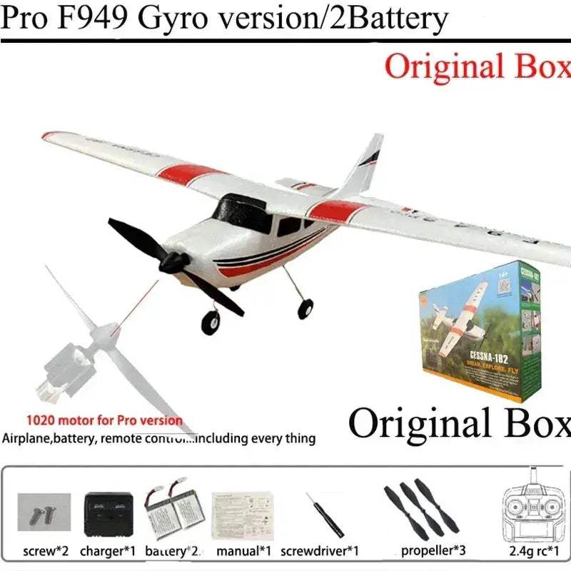 RC Airplane F949S Gyro Stabilized Fixed Wing RTF Upgrade - Image 9