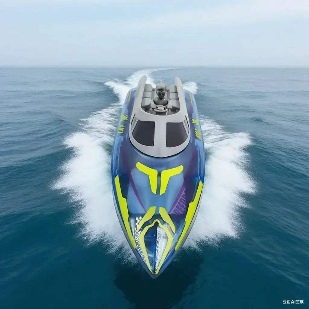 RC Boat 2.4GHz High Speed Waterproof Remote Control Toy - Image 4