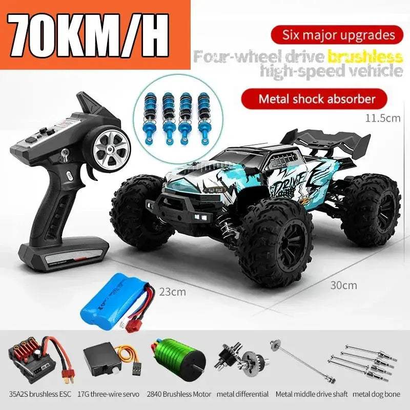 RC Car Off Road 4x4 Brushless High Speed Monster 70KMH - Image 15