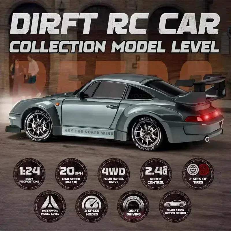 RC Drift Car 4WD Remote Control Car High Speed Performance - Image 5