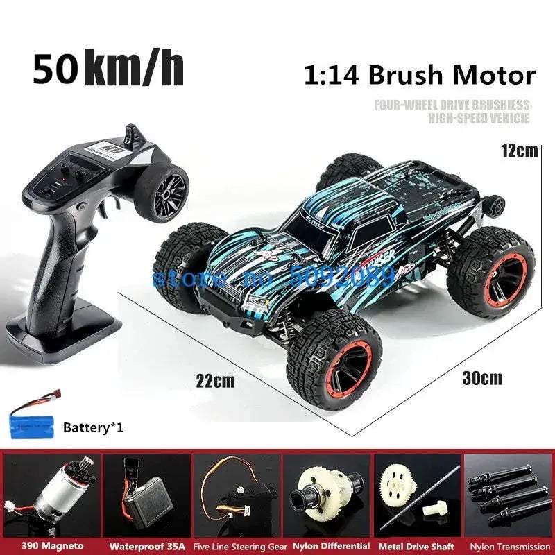 RC Drift Car With Metal Shocks Waterproof Brushless - Image 14