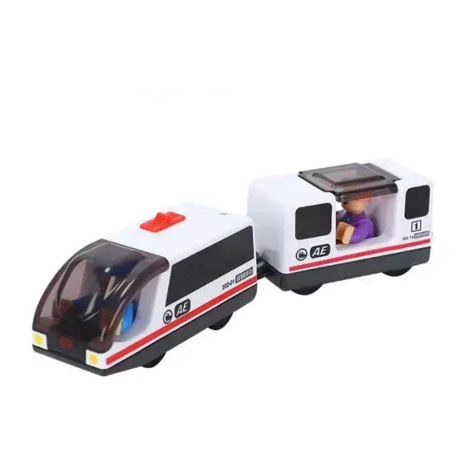 RC Electric Train Diecast Locomotive Magnetic For Kids - Image 10