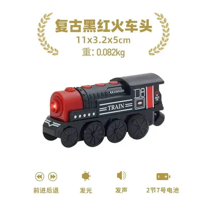 RC Electric Train Diecast Locomotive Magnetic For Kids - Image 20