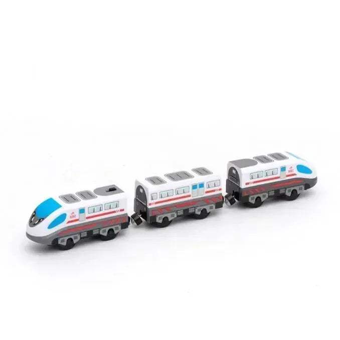 RC Electric Train Diecast Locomotive Magnetic For Kids - Image 29