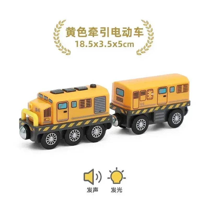 RC Electric Train Diecast Locomotive Magnetic For Kids - Image 9