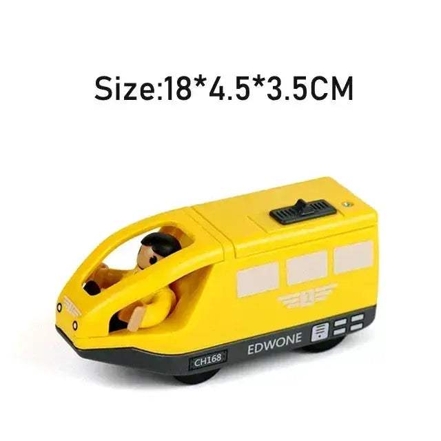 RC Electric Train Set With Diecast Locomotive And Magnetic Track - Image 37