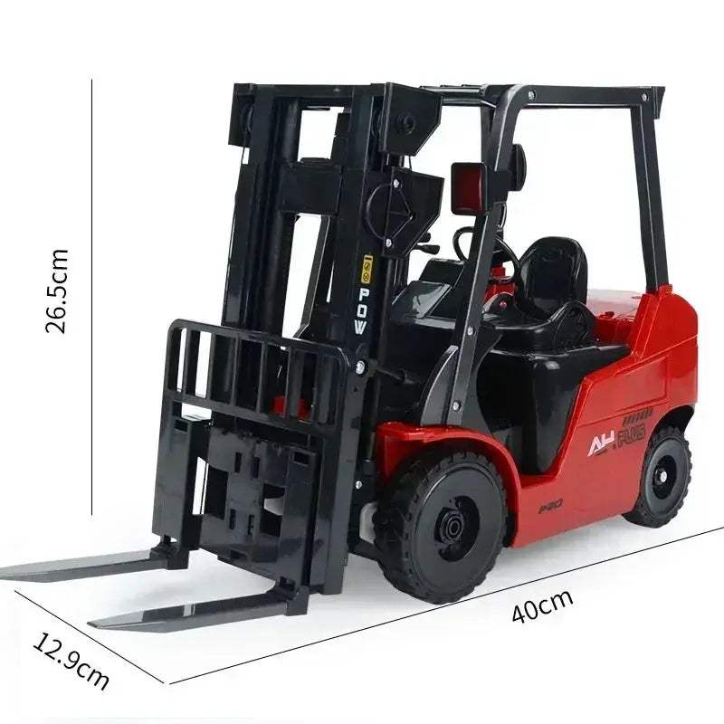 RC Forklift Truck 1:8 LED Lights Remote Control Toy - Image 2