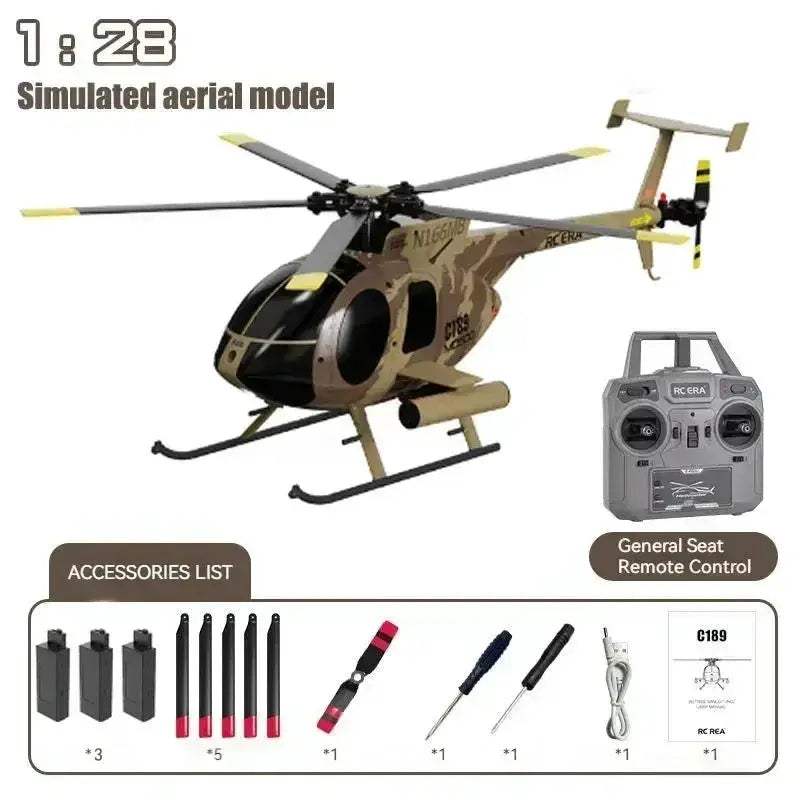 RC Helicopter 1 To 28 Scale Dual Brushless Gyro Stability - Image 8