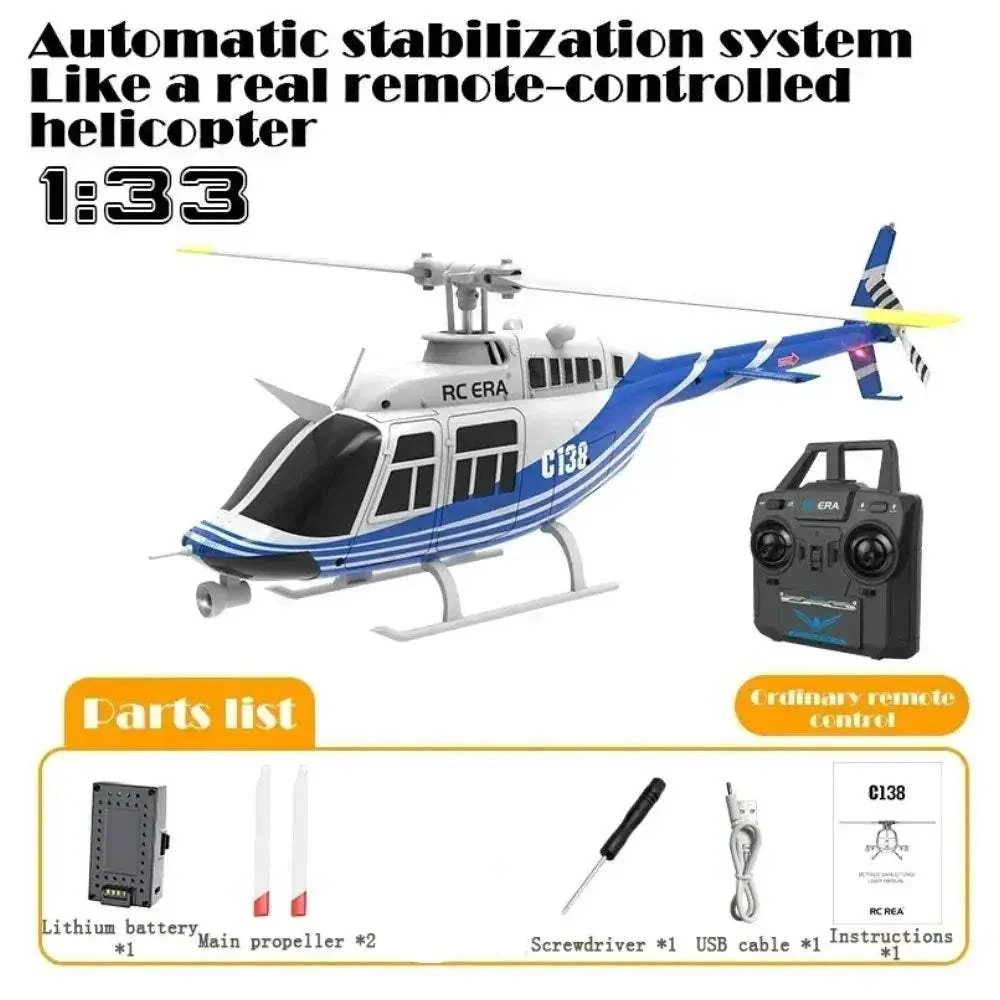 RC Helicopter With Altitude Hold For Stable Flights - Image 7