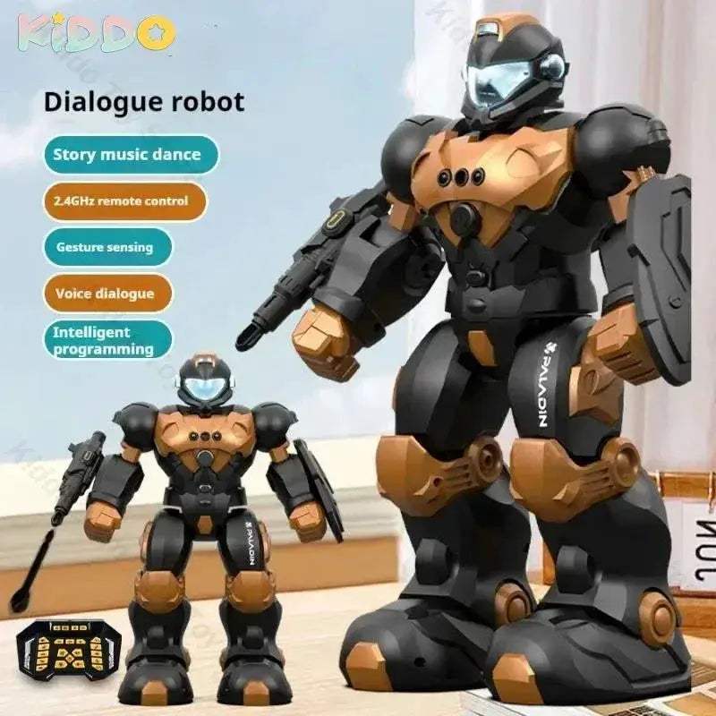 RC Robot Toy With Intelligent Programming And Voice Control