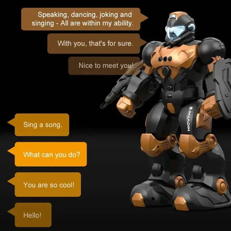 RC Robot Toy With Intelligent Programming And Voice Control - Image 3