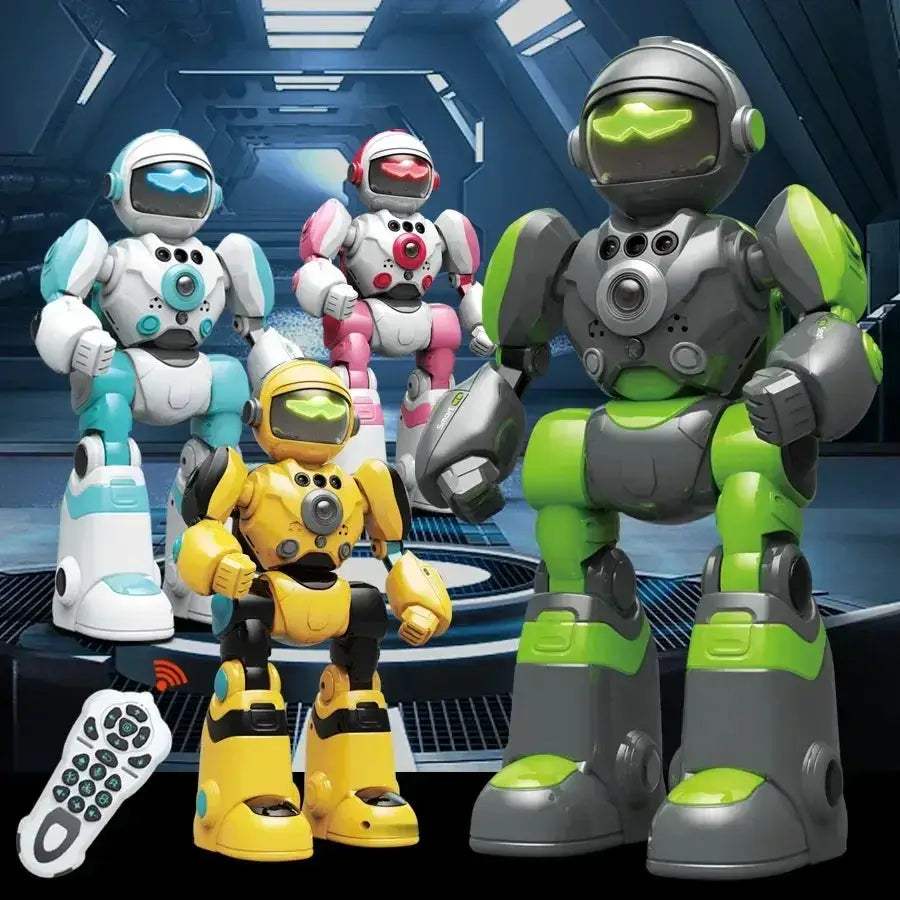RC Robot With Gesture Sensing Remote Control Music Dancing