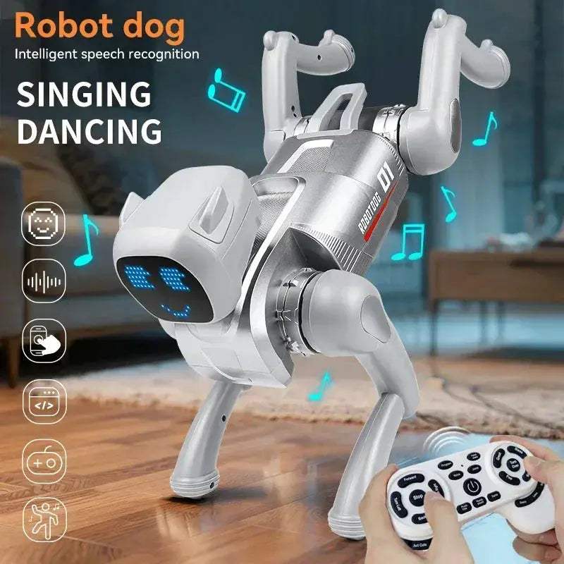 RC Robotic Dog X1 AI Smart Toy With Voice Commands - Image 6