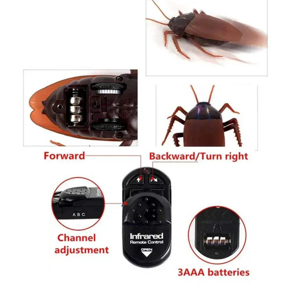 RC Spider Insect Toy With Remote Control Prank Gift - Image 2