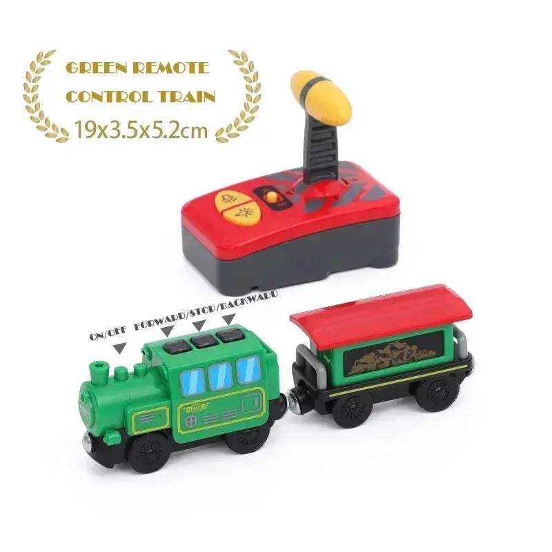 RC Train Set Remote Control Diecast Train For Wooden Tracks - Image 7