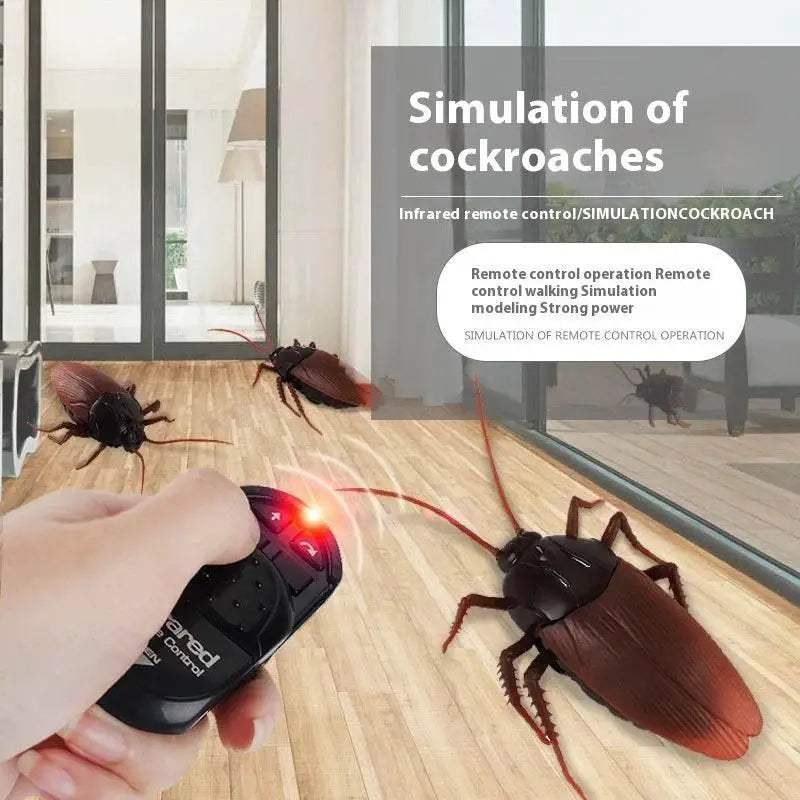 Realistic Cockroach RC Toy Remote Prank For Halloween - Image 2