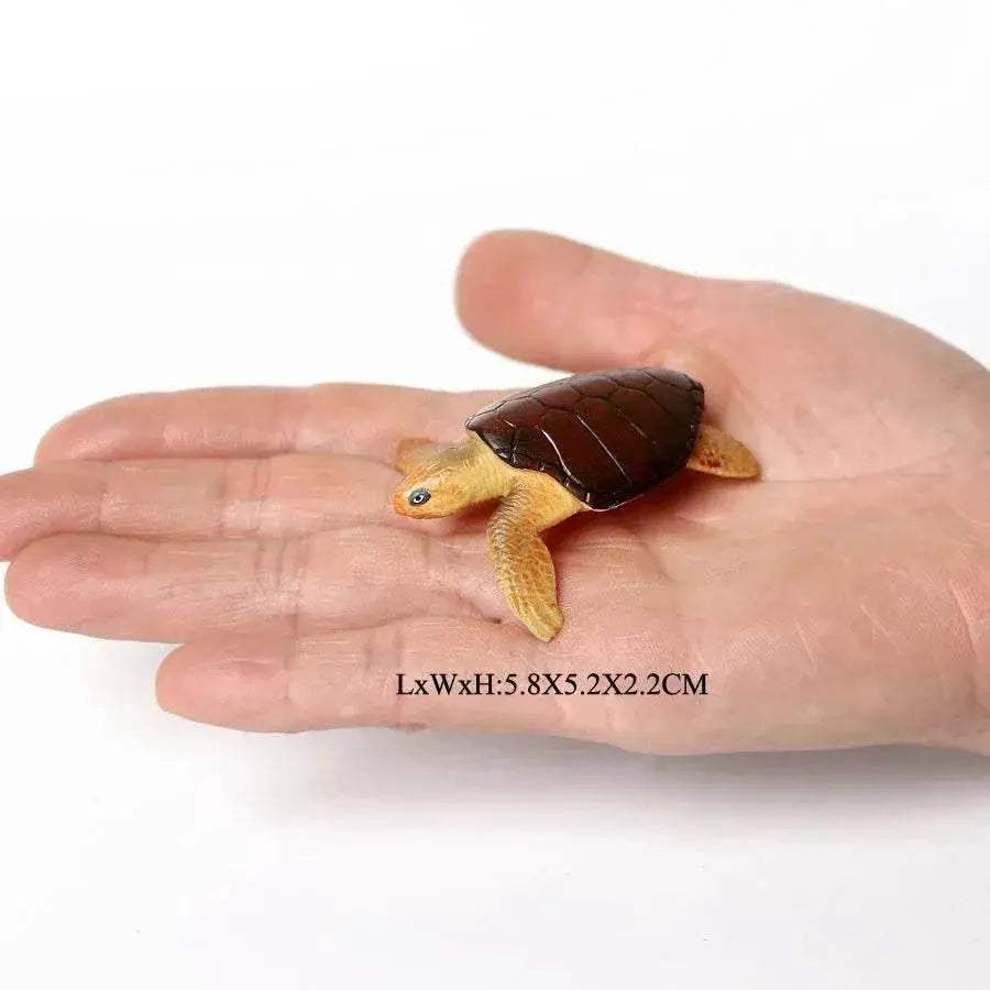 Realistic Sea Turtle Figurines Lifelike Detail Party Decor - Image 19